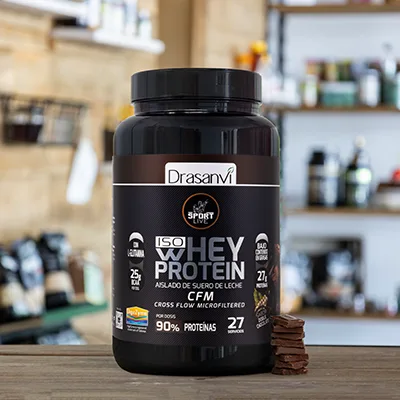 proteina aislada de suero de leche sabor chocolate