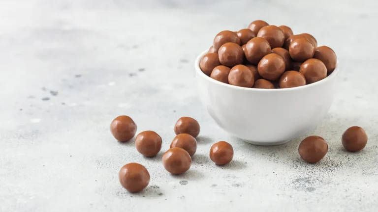 bolas de chocolate ricas en proteína