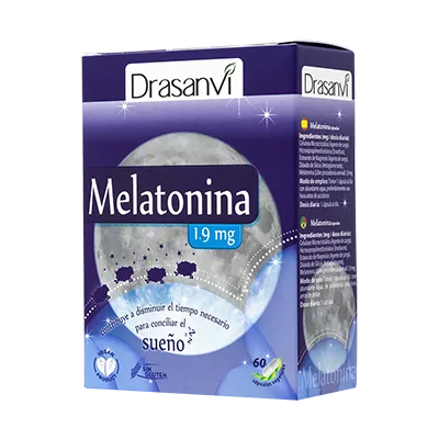 Melatonina 60 Cápsulas 1.9 mg Drasanvi